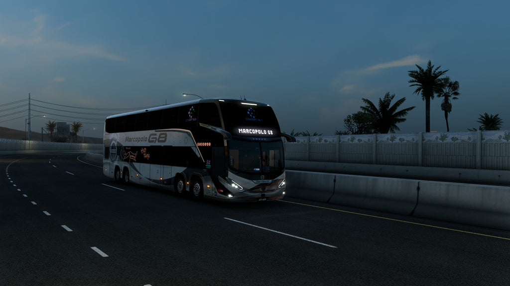 ATS LANÇAMENTO Mod Bus G8 DD VOLVO Concept 8x2 Marcopolo 1800