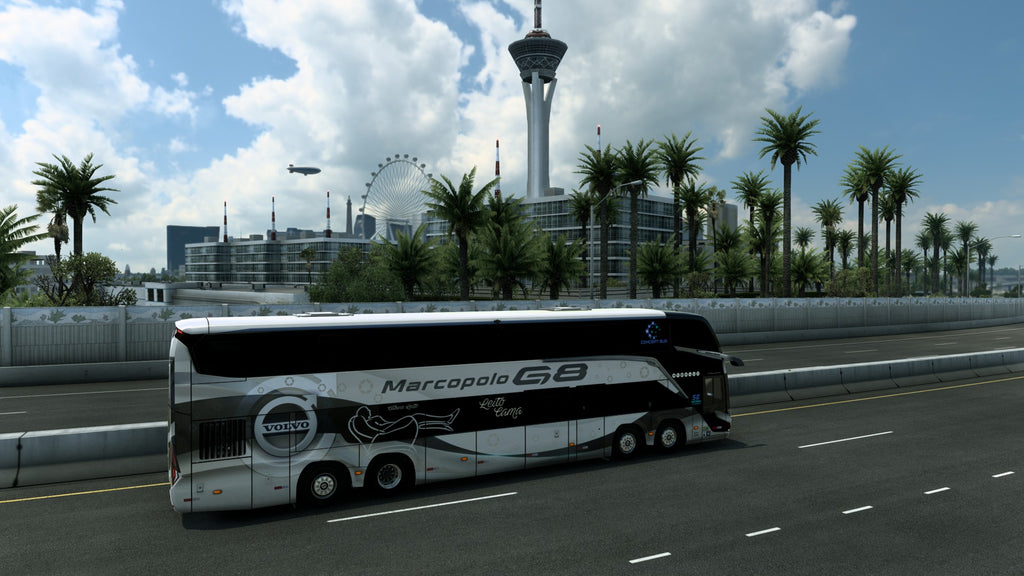 ATS LANÇAMENTO Mod Bus G8 DD VOLVO Concept 8x2 Marcopolo 1800
