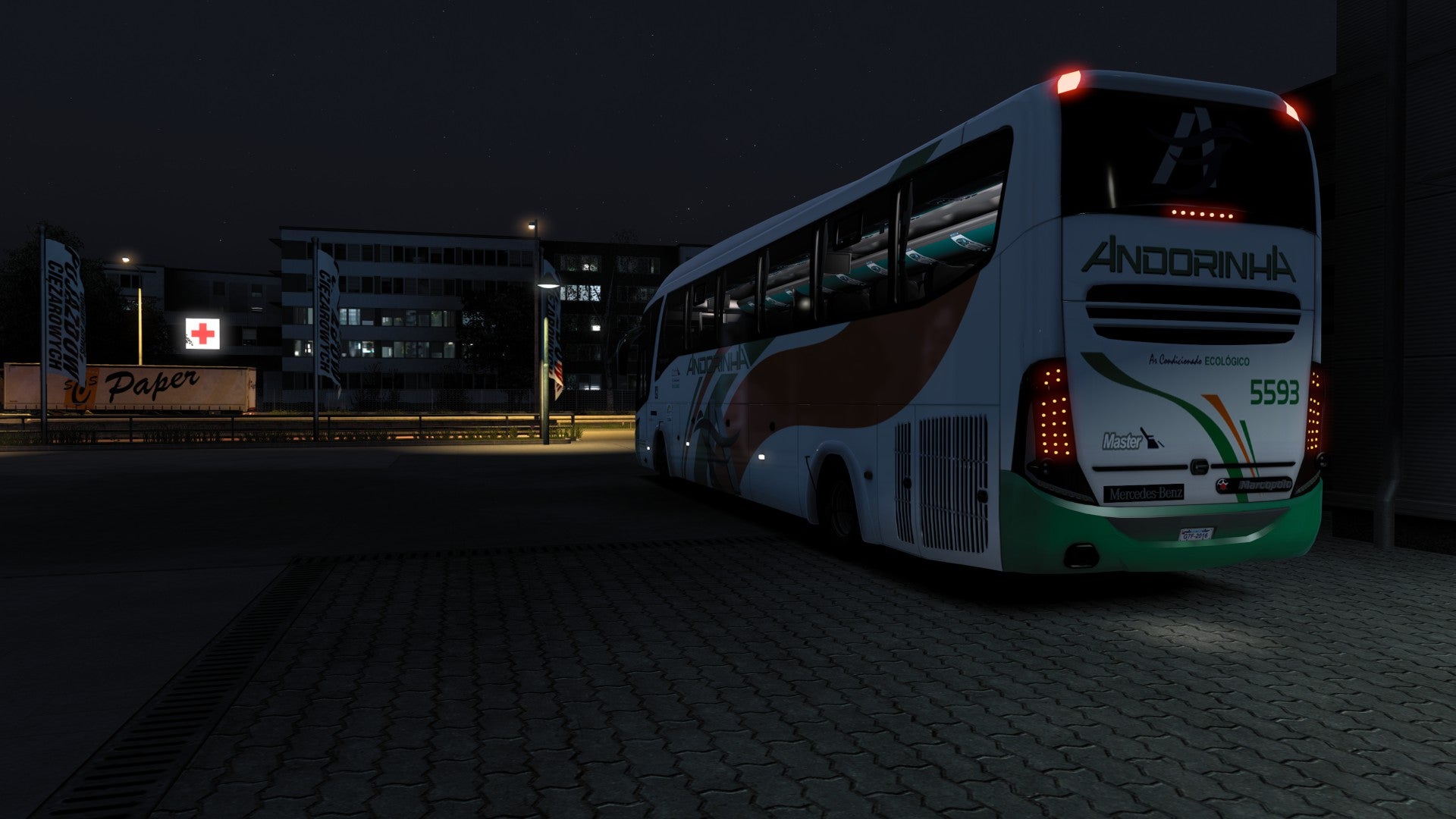 ETS2 Série G7 Marcopolo 4x2 com 4 interiores