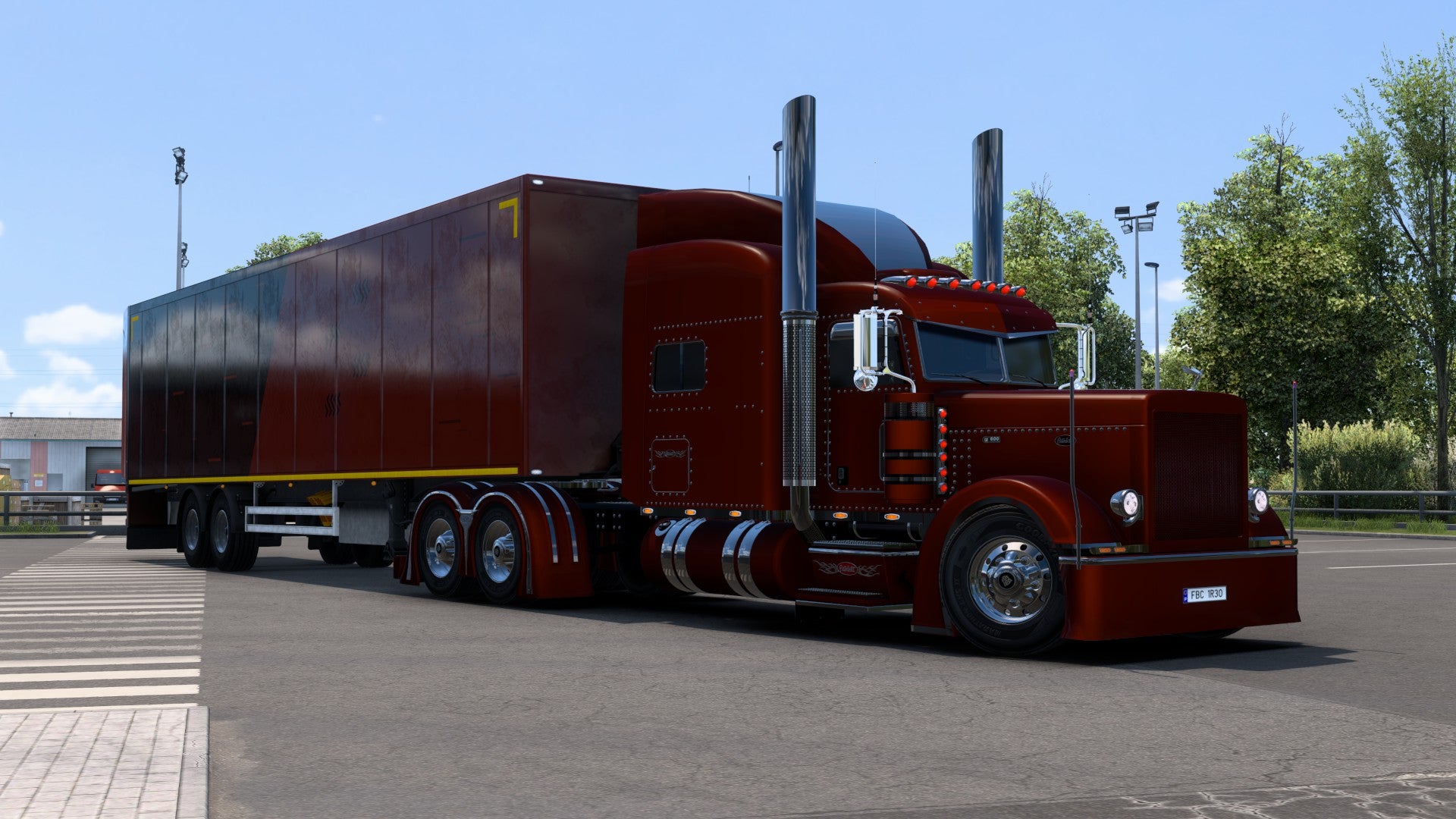 ETS2 Mod Truck Peterbilt 389 Completo