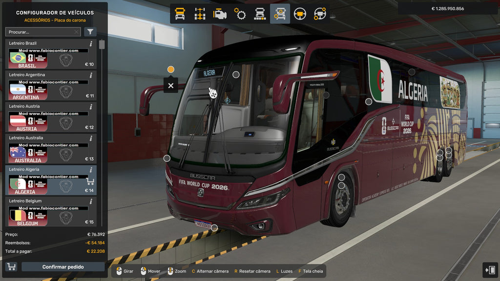 ETS2 NOVO MOD BUSSCAR VISSTA BUSS SCANIA 6X2