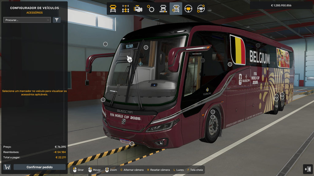 ETS2 NOVO MOD BUSSCAR VISSTA BUSS SCANIA 6X2