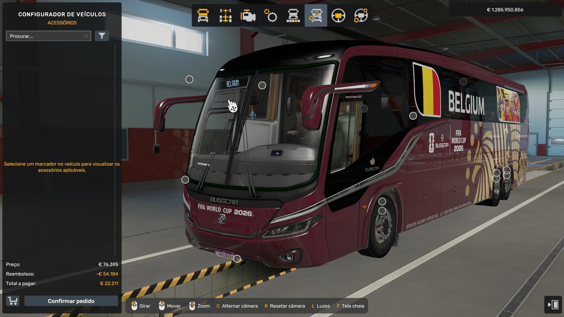 ETS2 NOVO MOD BUSSCAR VISSTA BUSS SCANIA 6X2