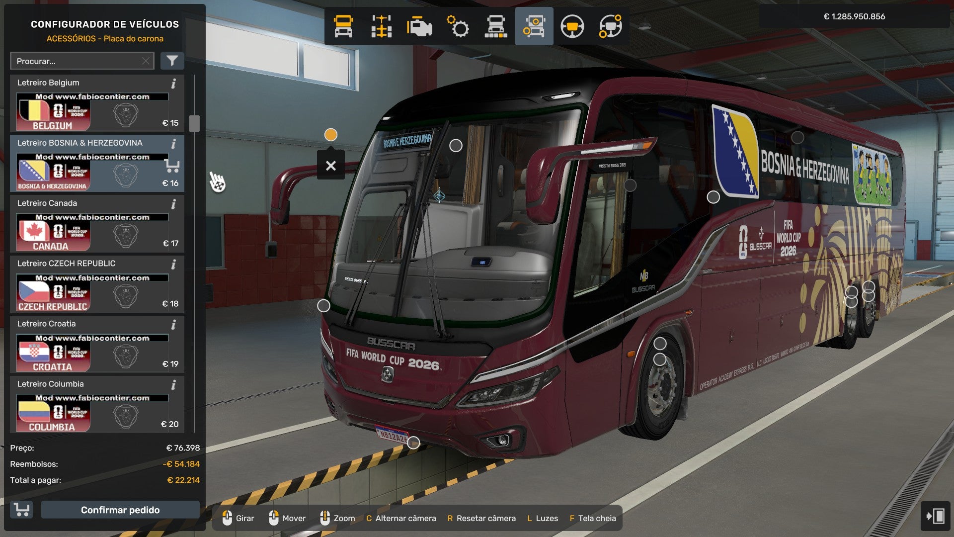 ETS2 NOVO MOD BUSSCAR VISSTA BUSS SCANIA 6X2