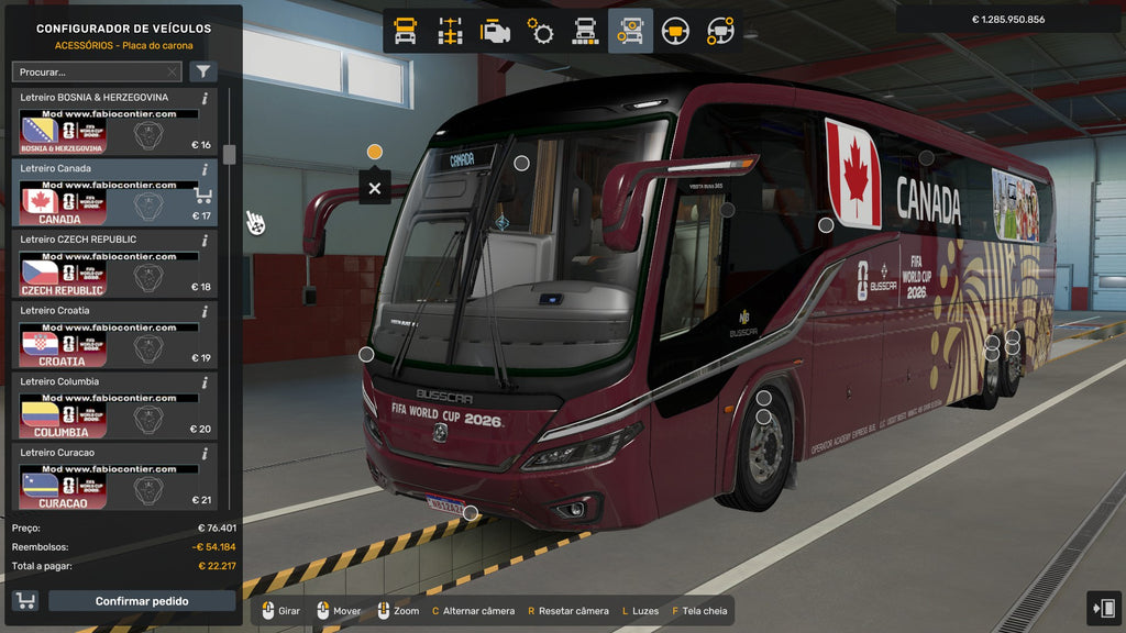 ETS2 NOVO MOD BUSSCAR VISSTA BUSS SCANIA 6X2