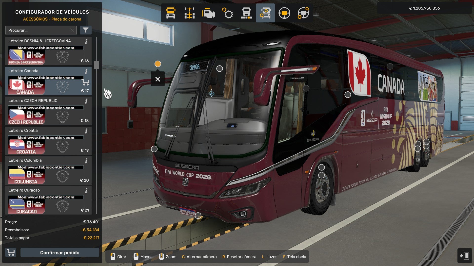 ETS2 NOVO MOD BUSSCAR VISSTA BUSS SCANIA 6X2