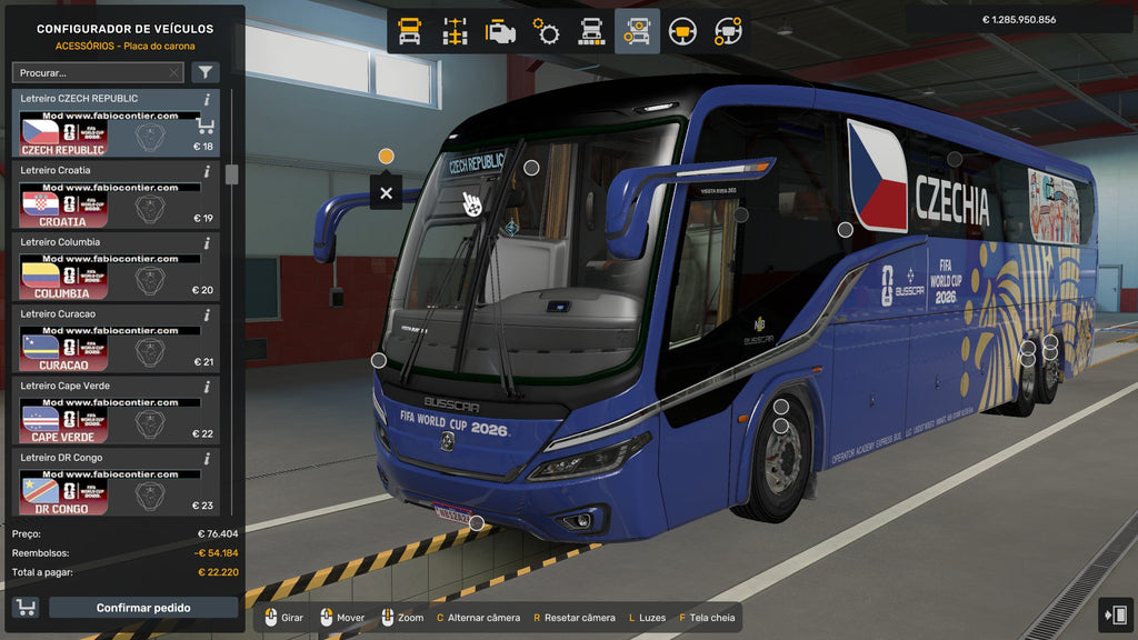 ETS2 NOVO MOD BUSSCAR VISSTA BUSS SCANIA 6X2