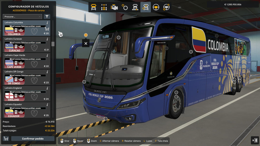 ETS2 NOVO MOD BUSSCAR VISSTA BUSS SCANIA 6X2