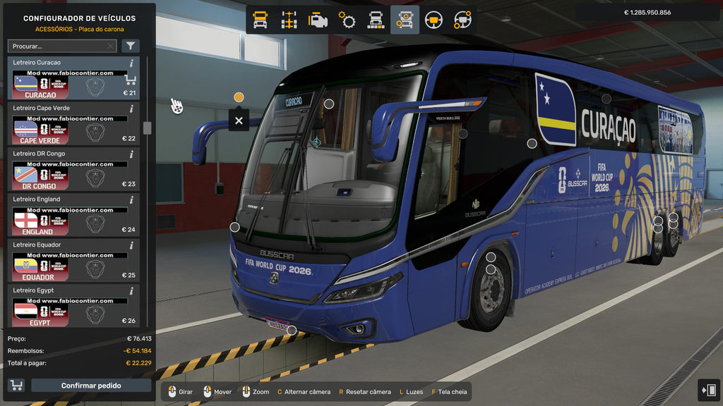 ETS2 NOVO MOD BUSSCAR VISSTA BUSS SCANIA 6X2