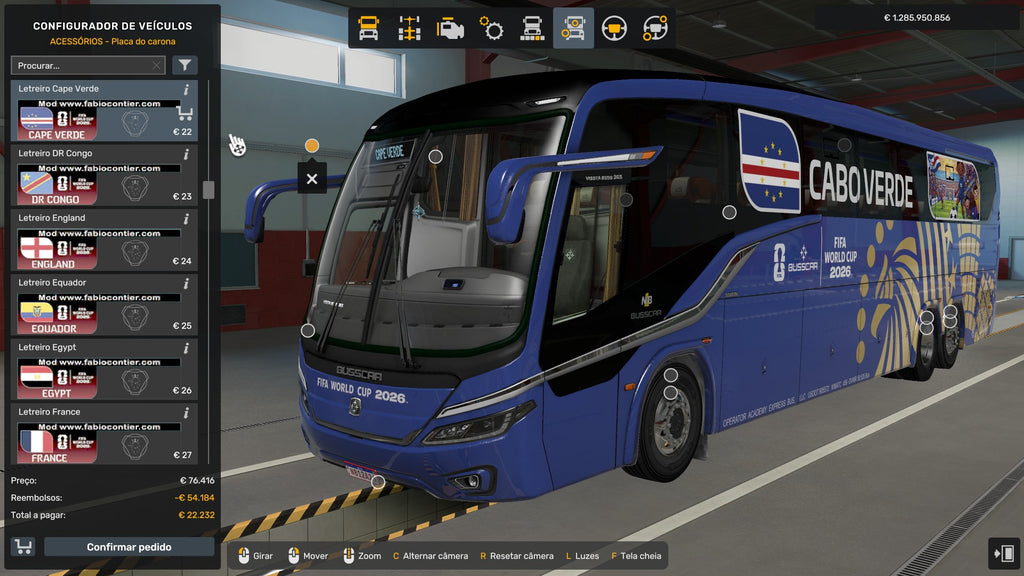 ETS2 NOVO MOD BUSSCAR VISSTA BUSS SCANIA 6X2