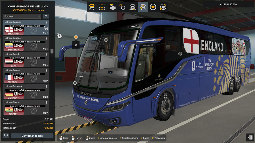ETS2 NOVO MOD BUSSCAR VISSTA BUSS SCANIA 6X2
