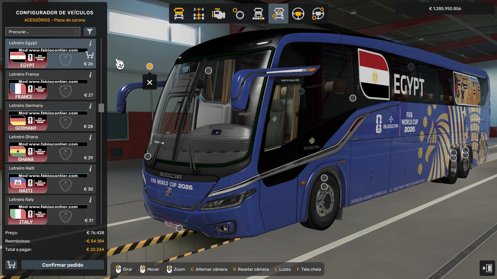 ETS2 NOVO MOD BUSSCAR VISSTA BUSS SCANIA 6X2