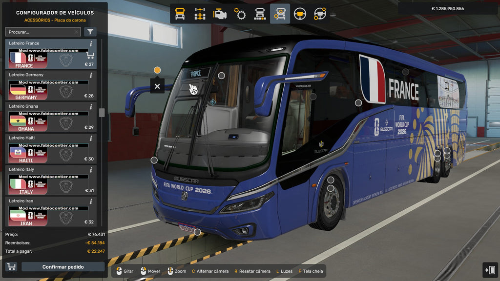 ETS2 NOVO MOD BUSSCAR VISSTA BUSS SCANIA 6X2
