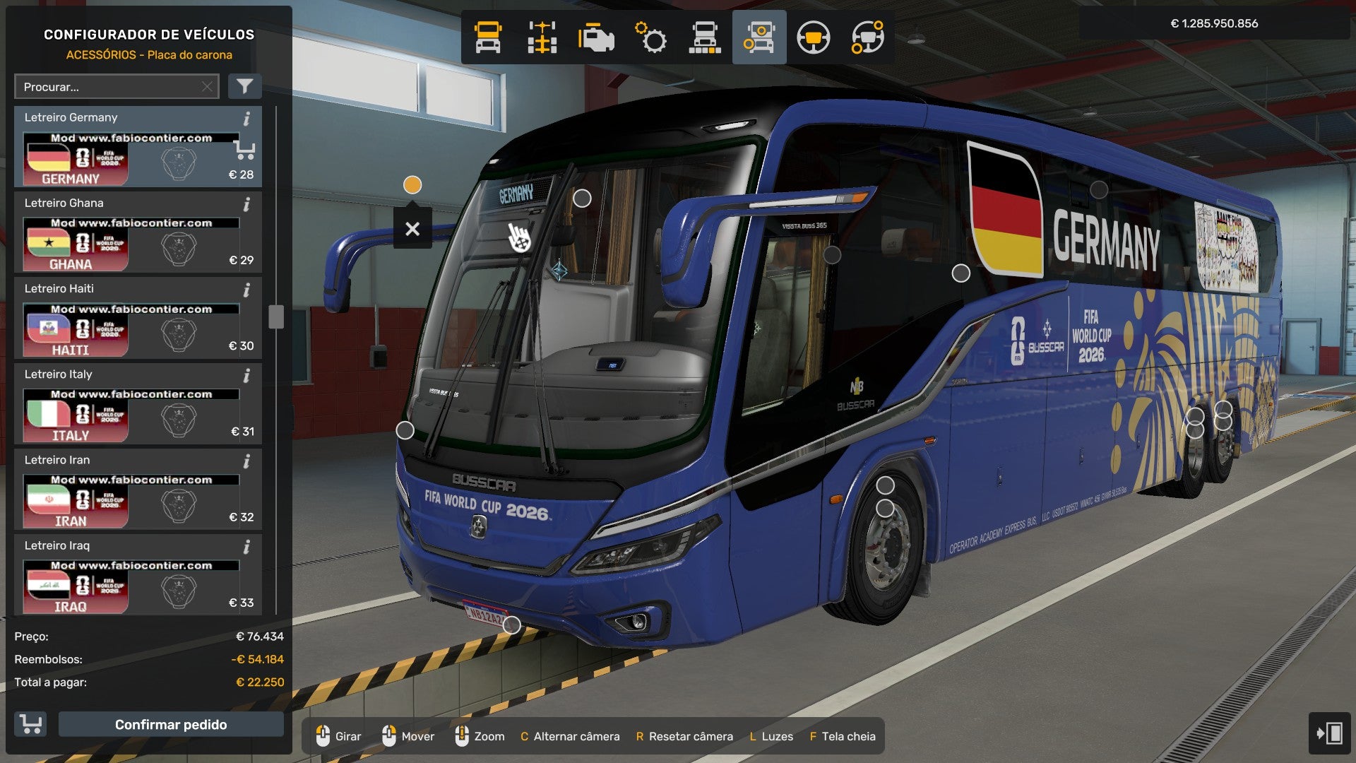 ETS2 NOVO MOD BUSSCAR VISSTA BUSS SCANIA 6X2