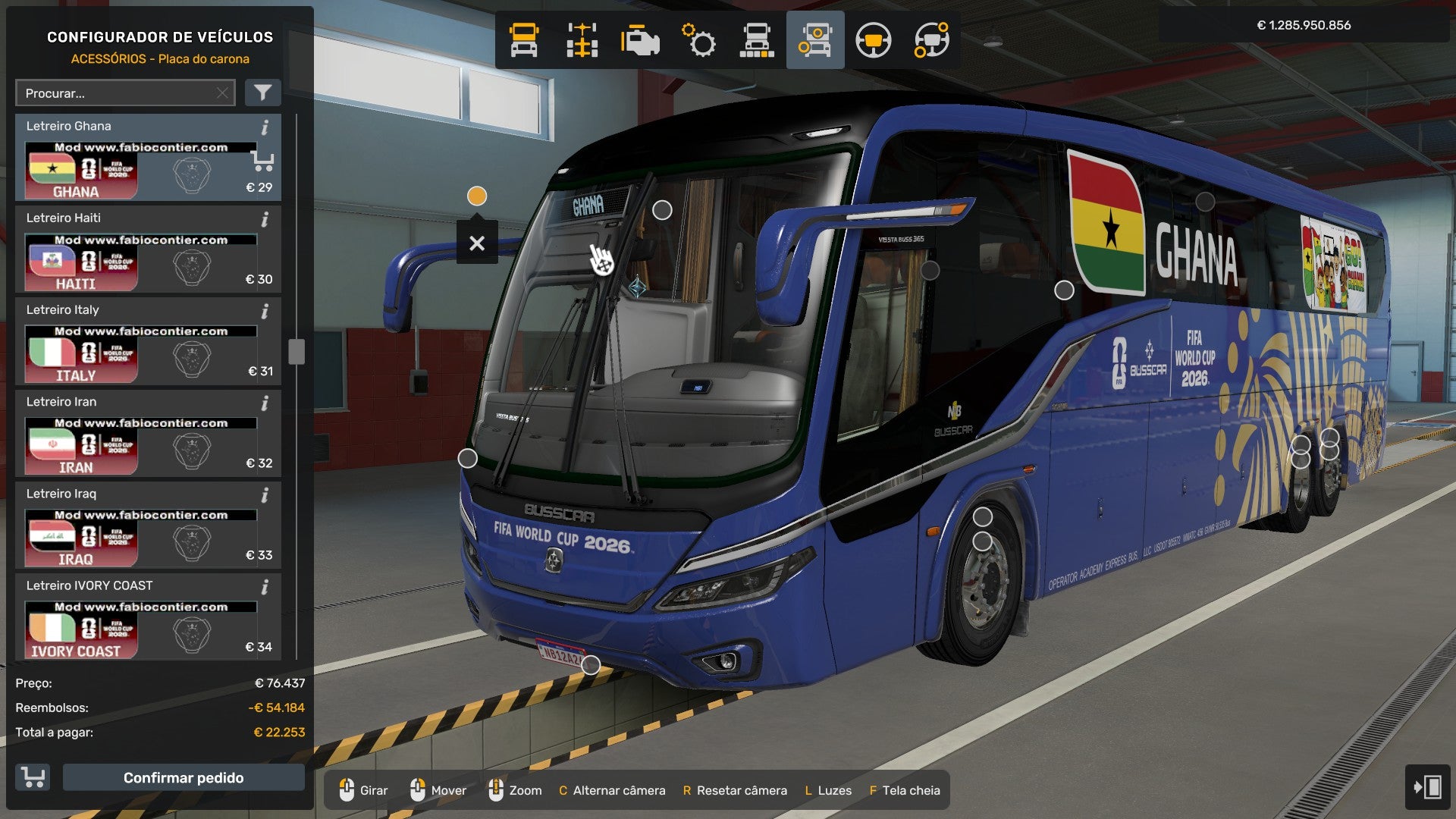 ETS2 NOVO MOD BUSSCAR VISSTA BUSS SCANIA 6X2