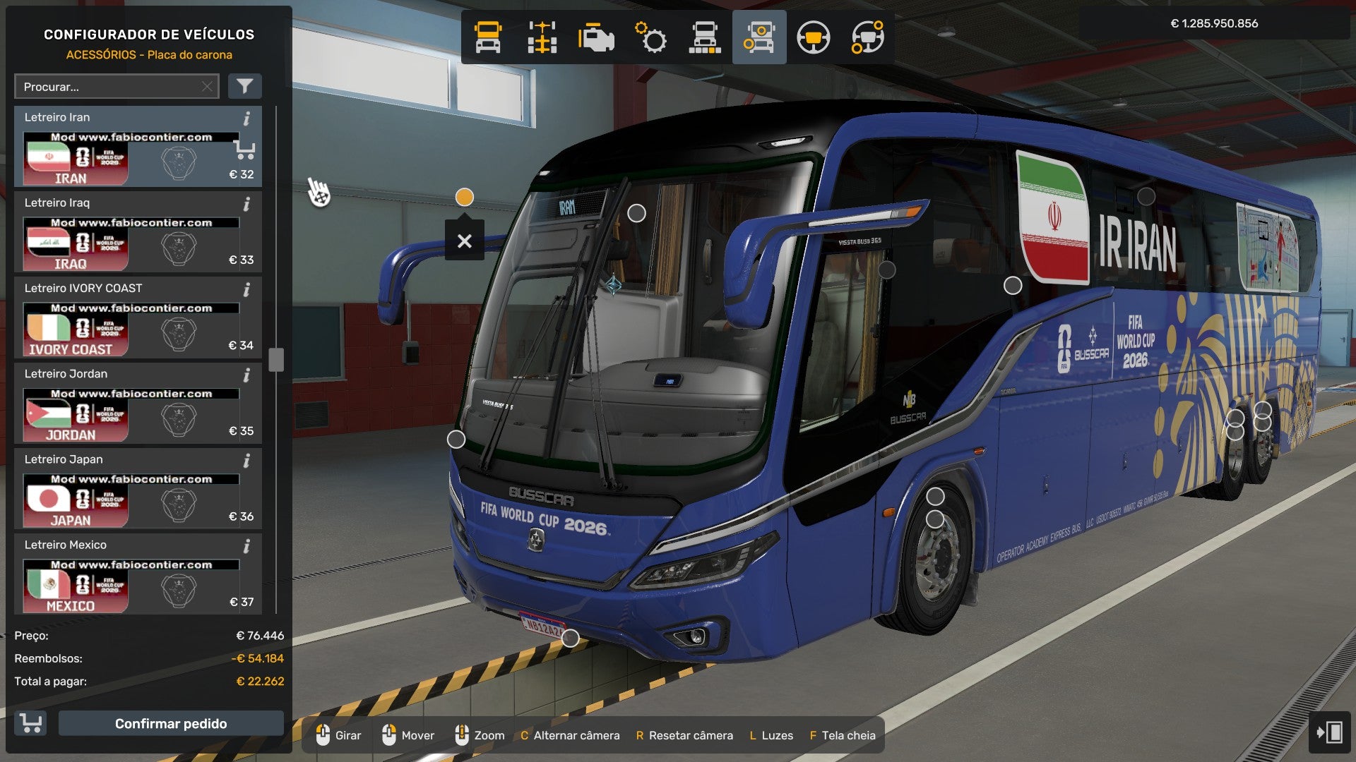 ETS2 NOVO MOD BUSSCAR VISSTA BUSS SCANIA 6X2