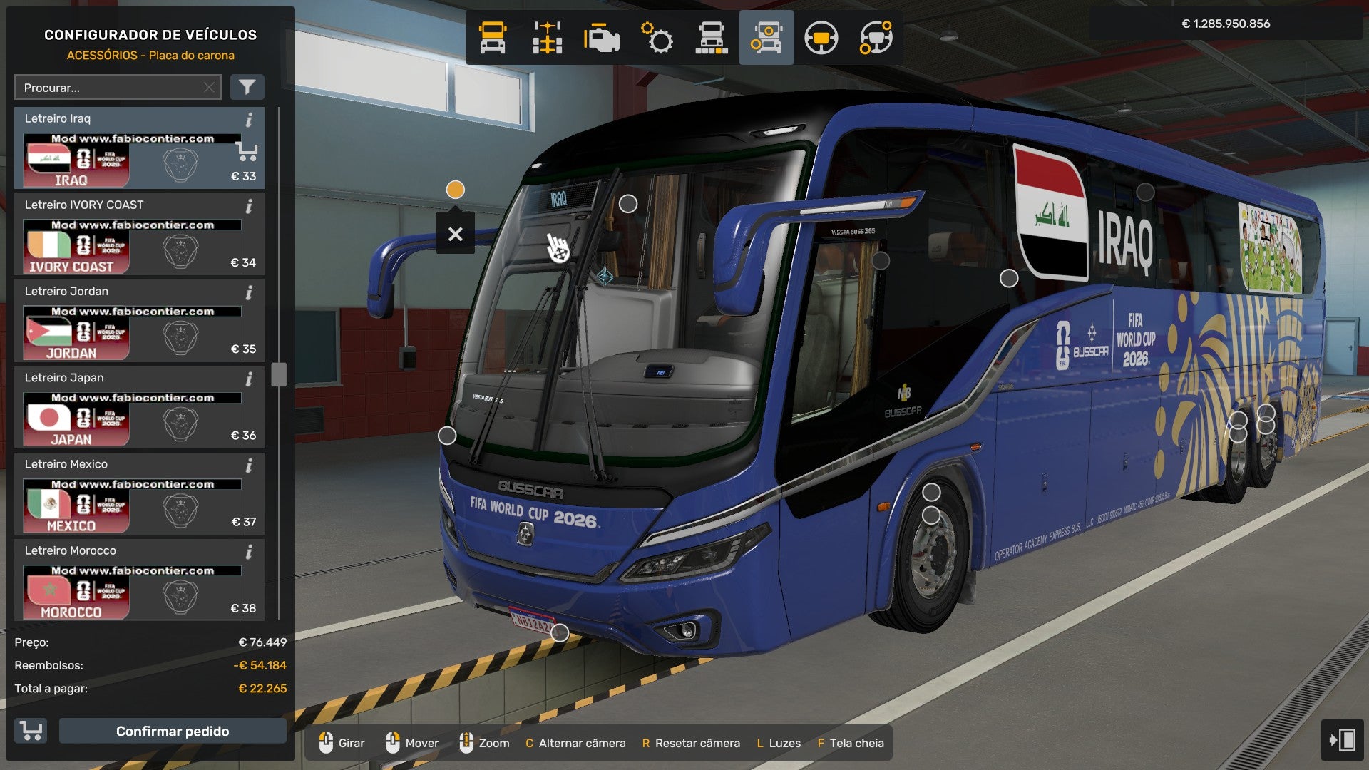 ETS2 NOVO MOD BUSSCAR VISSTA BUSS SCANIA 6X2