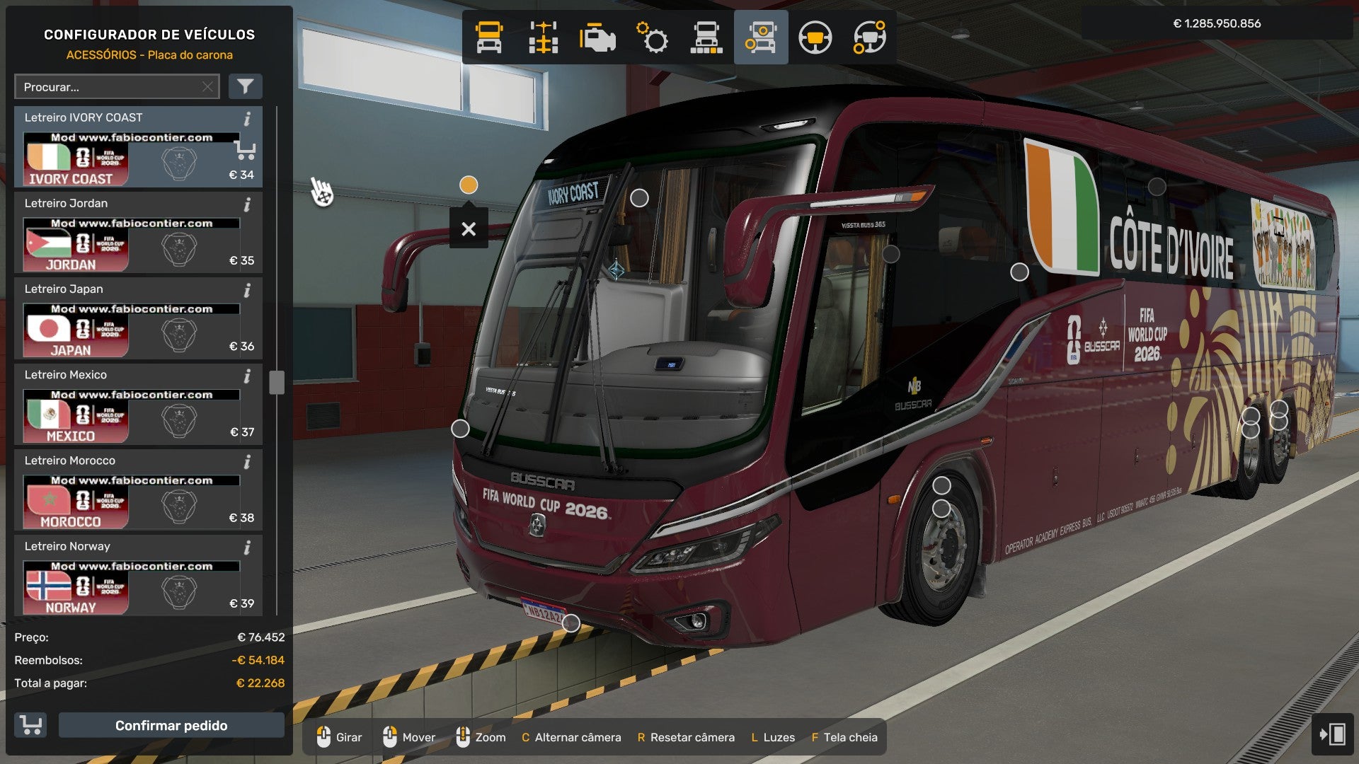 ETS2 NOVO MOD BUSSCAR VISSTA BUSS SCANIA 6X2