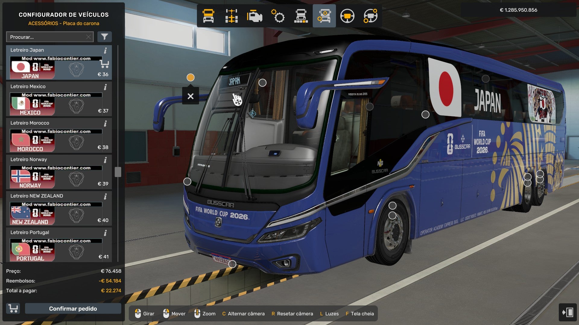 ETS2 NOVO MOD BUSSCAR VISSTA BUSS SCANIA 6X2
