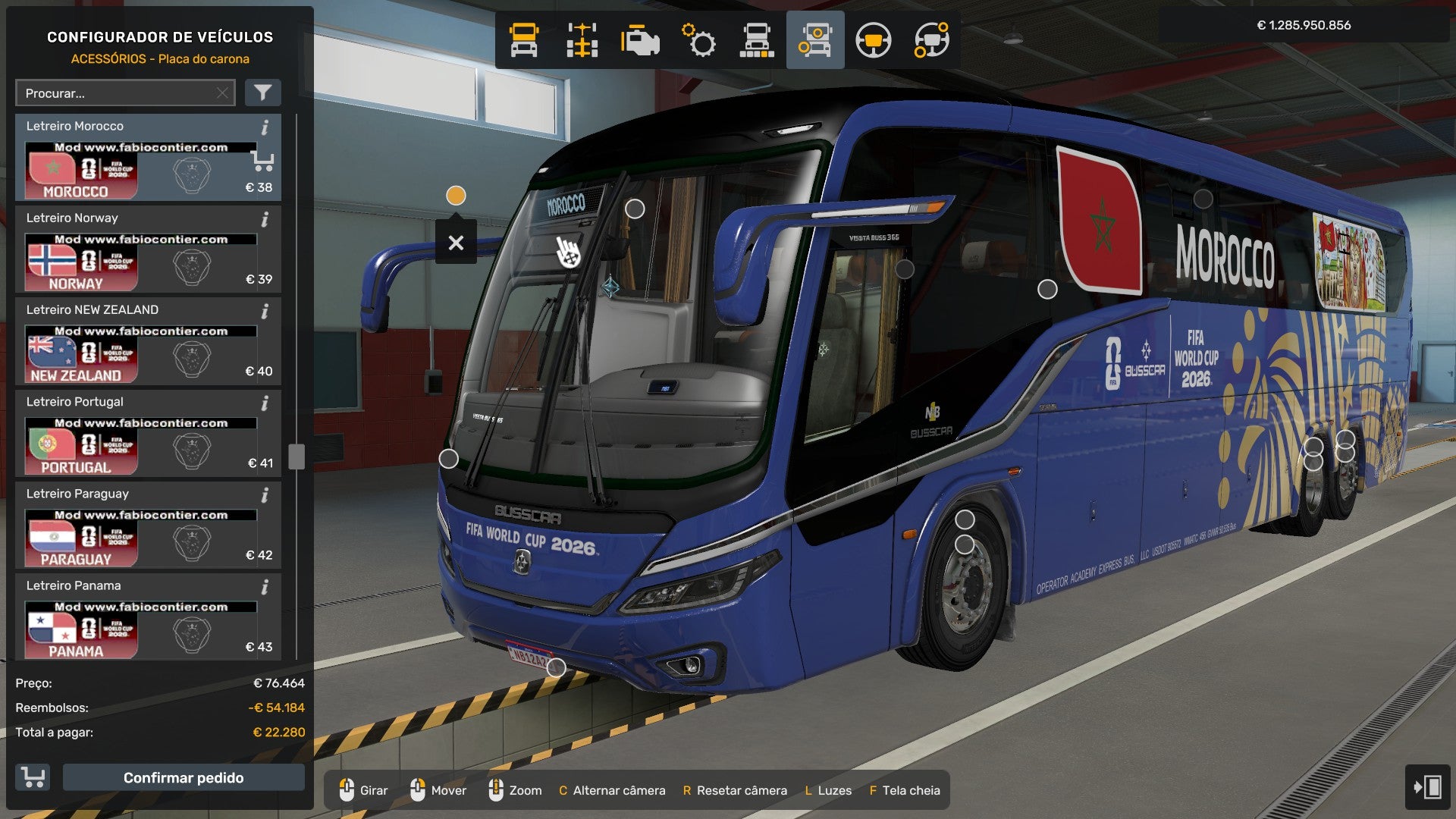 ETS2 NOVO MOD BUSSCAR VISSTA BUSS SCANIA 6X2