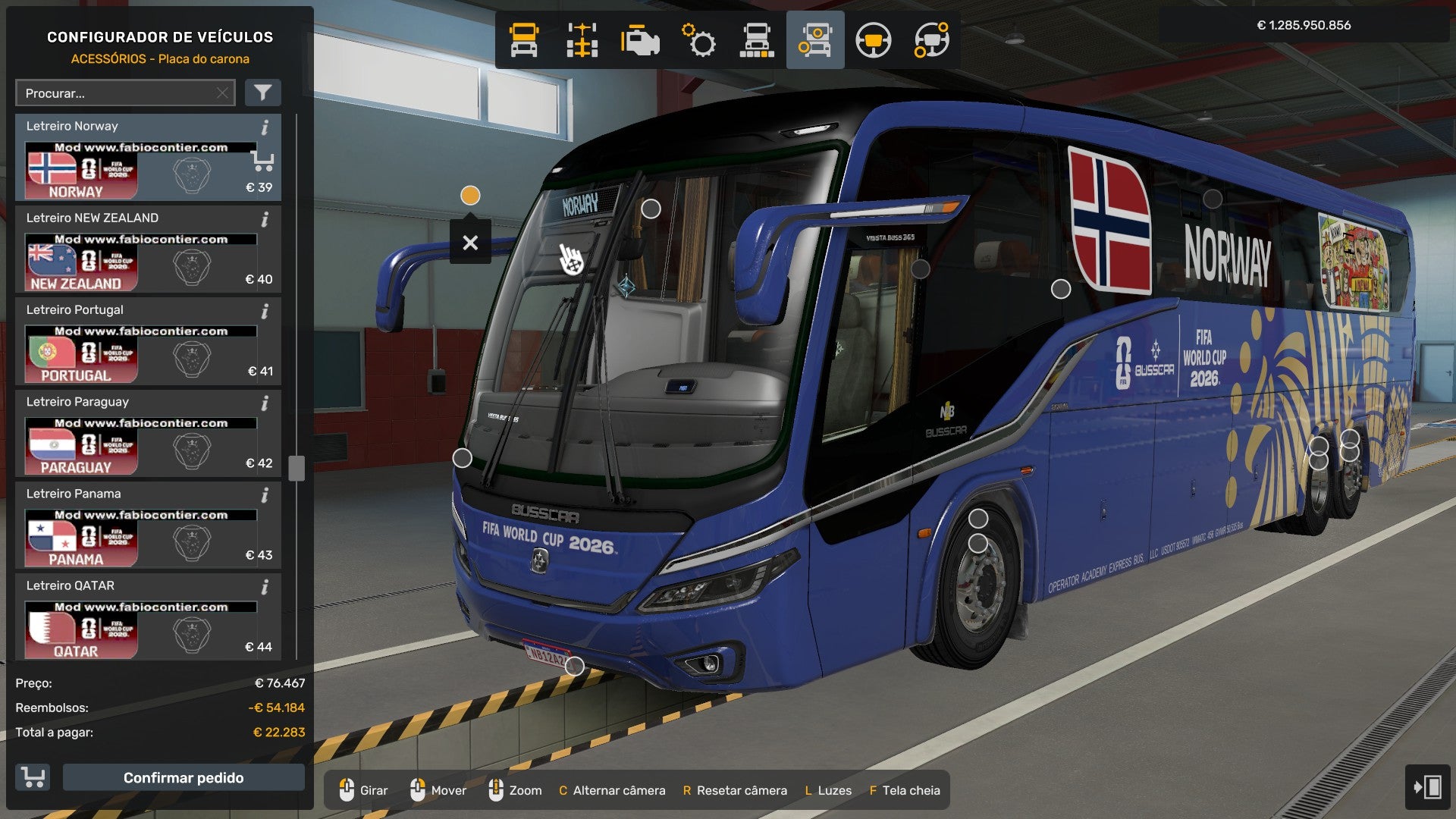 ETS2 NOVO MOD BUSSCAR VISSTA BUSS SCANIA 6X2