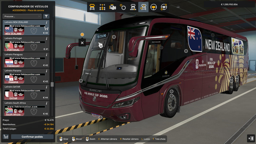 ETS2 NOVO MOD BUSSCAR VISSTA BUSS SCANIA 6X2