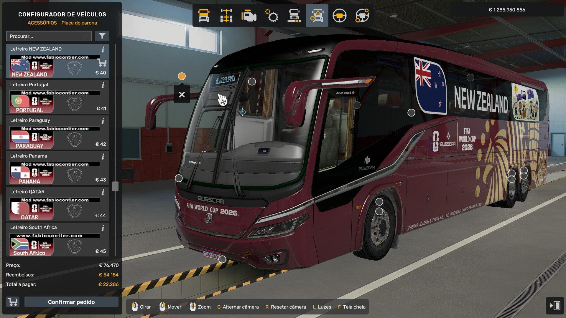 ETS2 NOVO MOD BUSSCAR VISSTA BUSS SCANIA 6X2