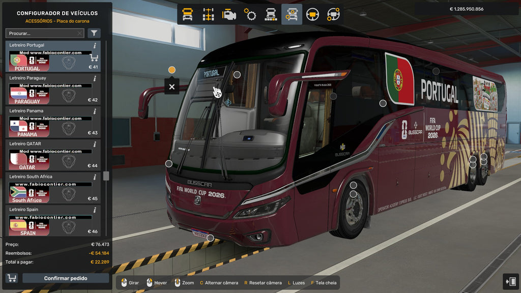 ETS2 NOVO MOD BUSSCAR VISSTA BUSS SCANIA 6X2