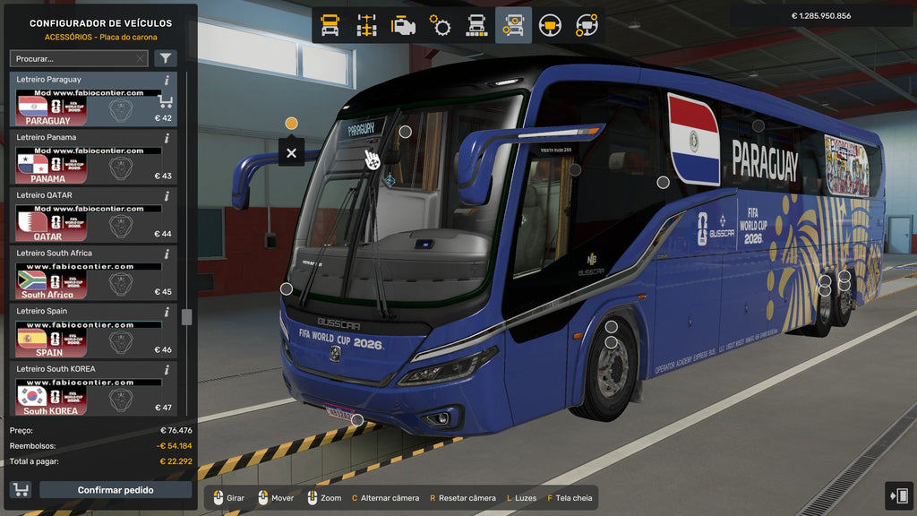 ETS2 NOVO MOD BUSSCAR VISSTA BUSS SCANIA 6X2