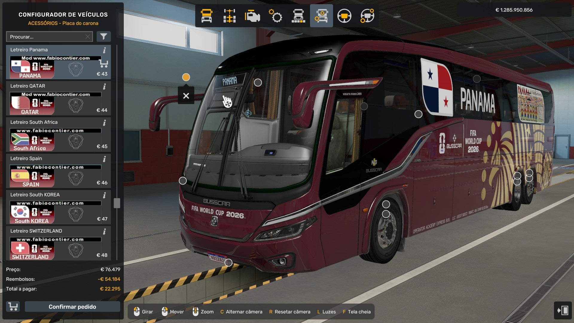 ETS2 NOVO MOD BUSSCAR VISSTA BUSS SCANIA 6X2