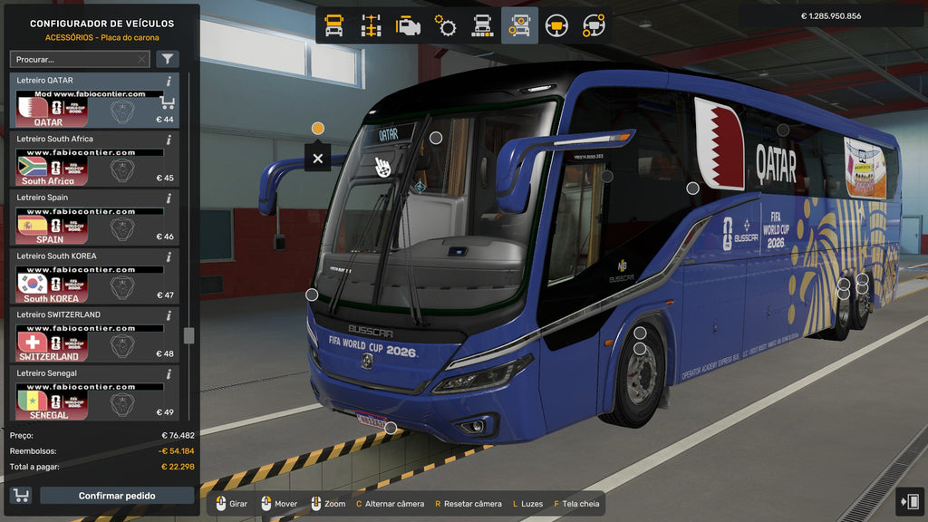 ETS2 NOVO MOD BUSSCAR VISSTA BUSS SCANIA 6X2