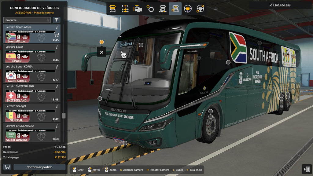 ETS2 NOVO MOD BUSSCAR VISSTA BUSS SCANIA 6X2