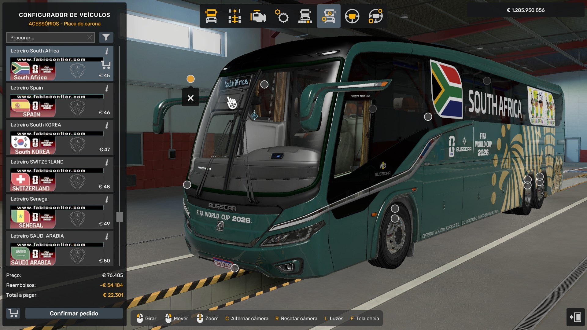 ETS2 NOVO MOD BUSSCAR VISSTA BUSS SCANIA 6X2