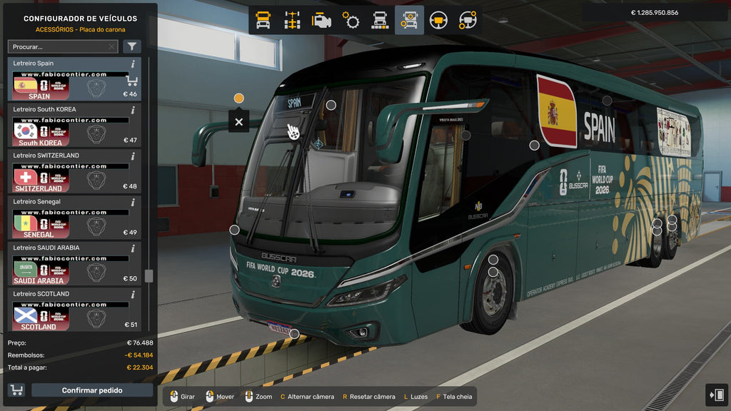 ETS2 NOVO MOD BUSSCAR VISSTA BUSS SCANIA 6X2