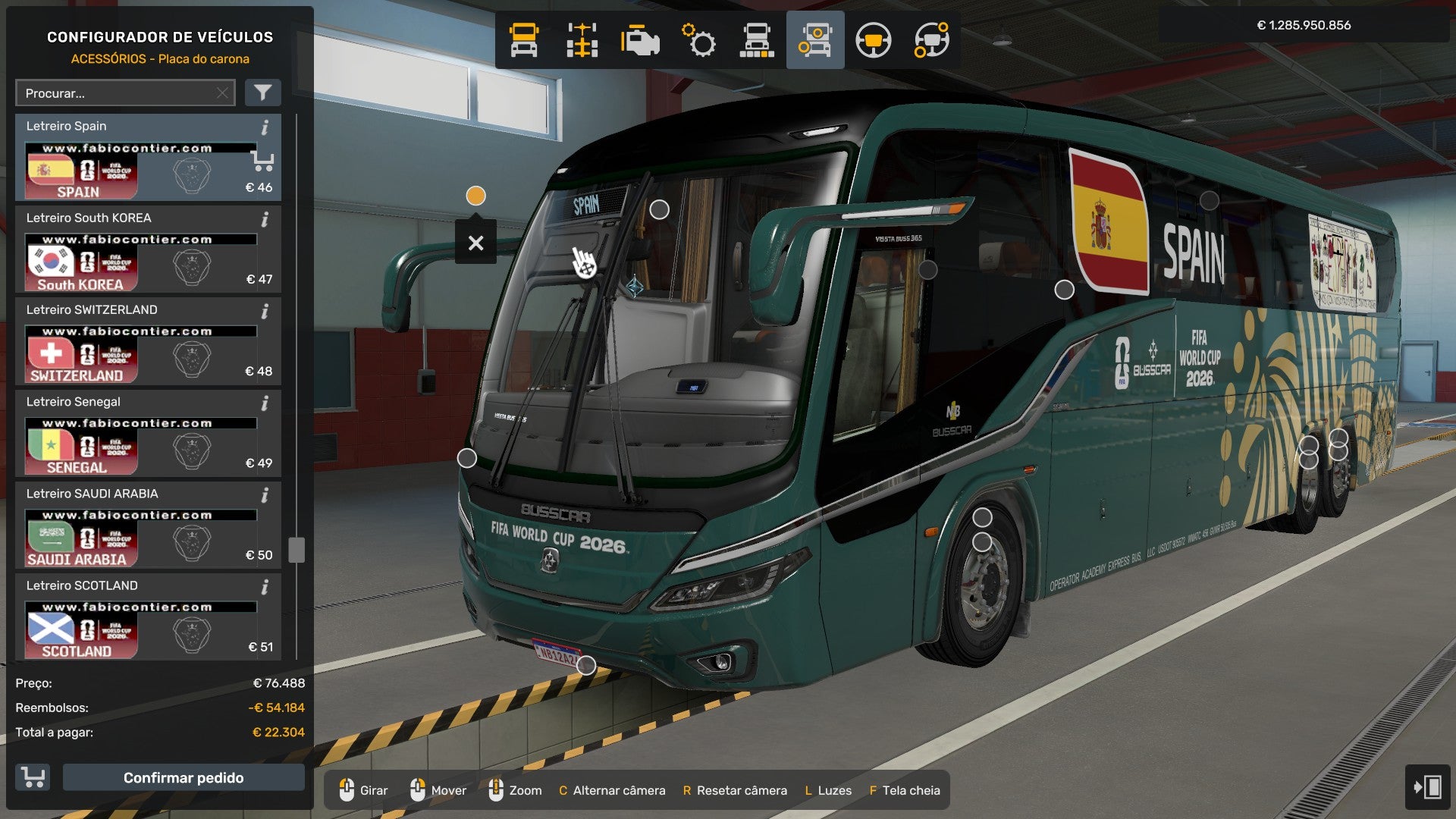 ETS2 NOVO MOD BUSSCAR VISSTA BUSS SCANIA 6X2