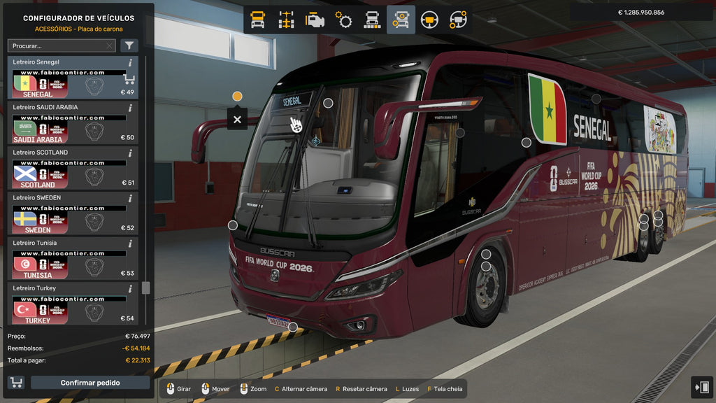 ETS2 NOVO MOD BUSSCAR VISSTA BUSS SCANIA 6X2