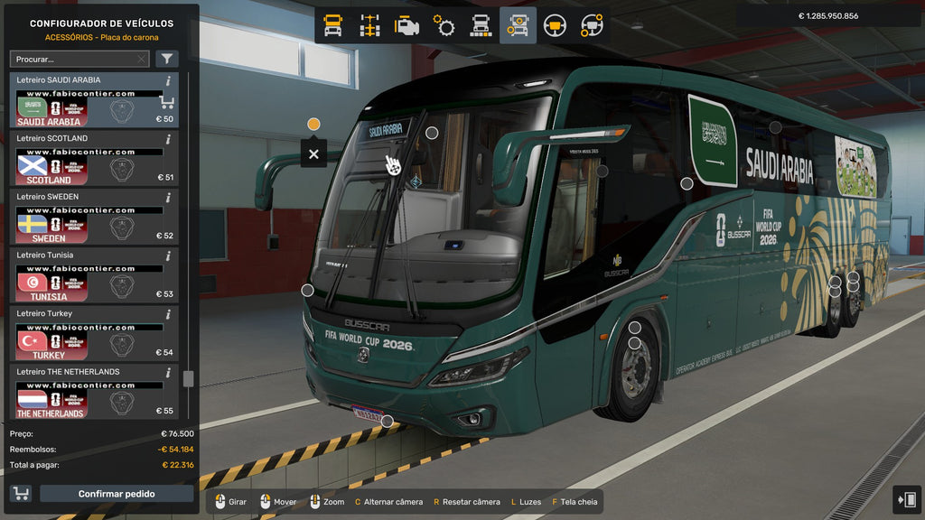 ETS2 NOVO MOD BUSSCAR VISSTA BUSS SCANIA 6X2