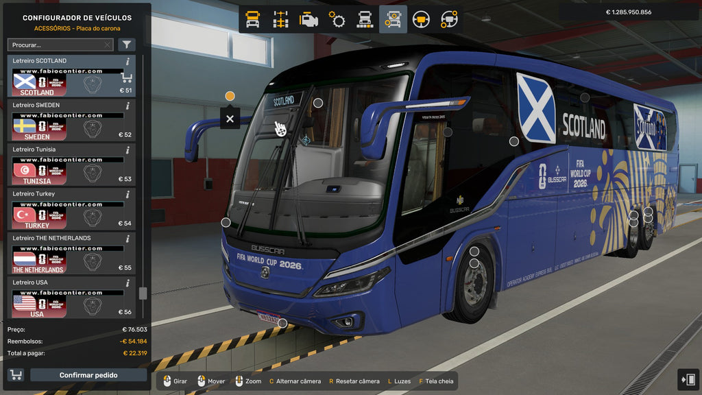 ETS2 NOVO MOD BUSSCAR VISSTA BUSS SCANIA 6X2