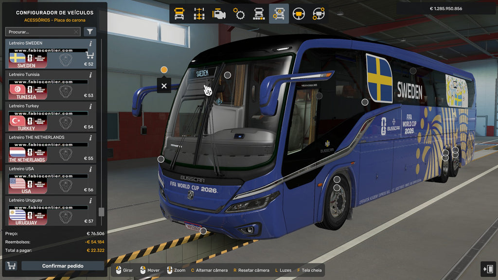 ETS2 NOVO MOD BUSSCAR VISSTA BUSS SCANIA 6X2