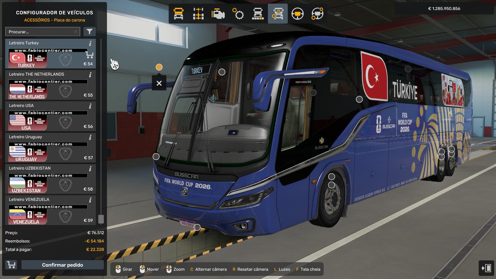 ETS2 NOVO MOD BUSSCAR VISSTA BUSS SCANIA 6X2