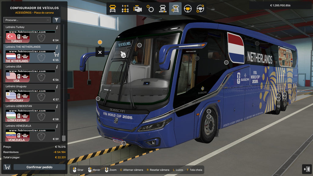 ETS2 NOVO MOD BUSSCAR VISSTA BUSS SCANIA 6X2
