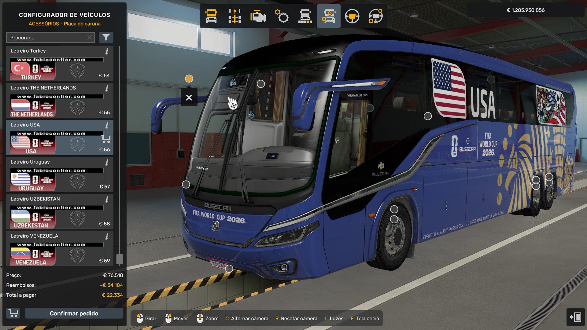 ETS2 NOVO MOD BUSSCAR VISSTA BUSS SCANIA 6X2