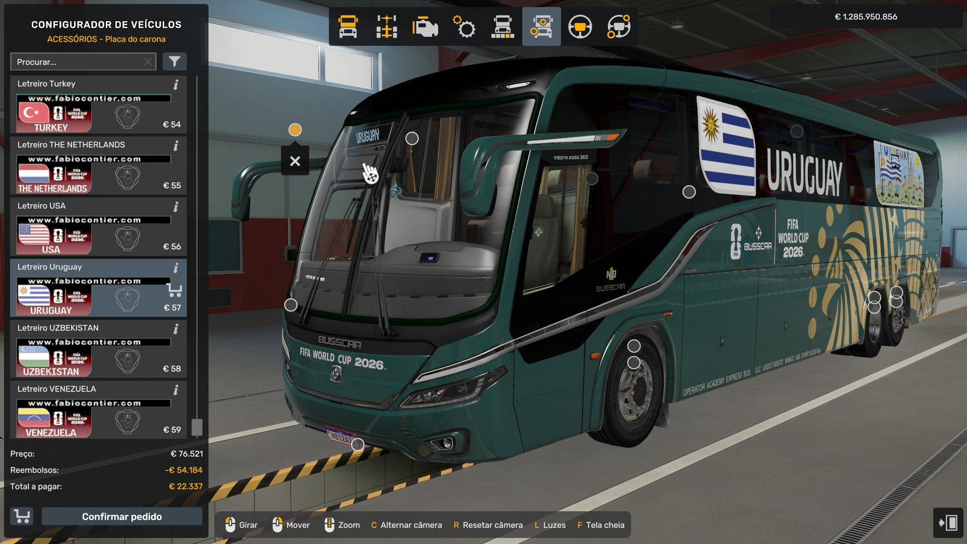 ETS2 NOVO MOD BUSSCAR VISSTA BUSS SCANIA 6X2