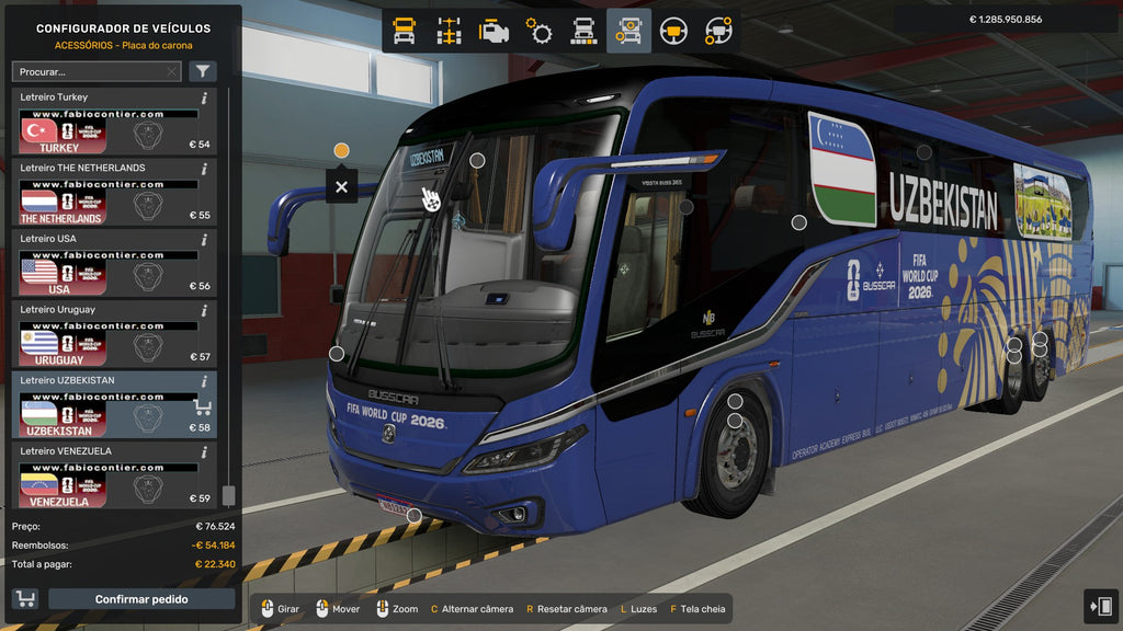 ETS2 NOVO MOD BUSSCAR VISSTA BUSS SCANIA 6X2