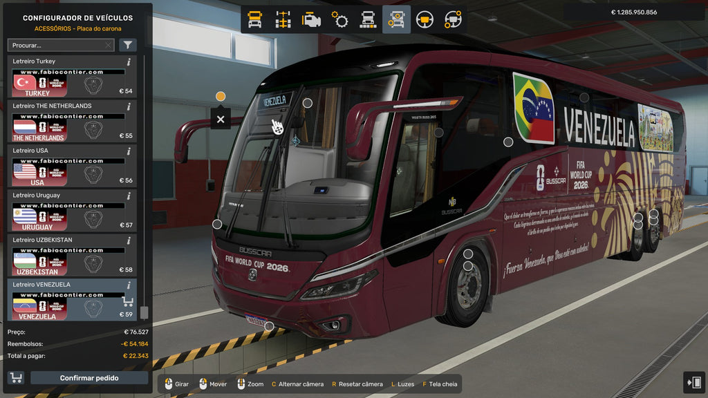 ETS2 NOVO MOD BUSSCAR VISSTA BUSS SCANIA 6X2