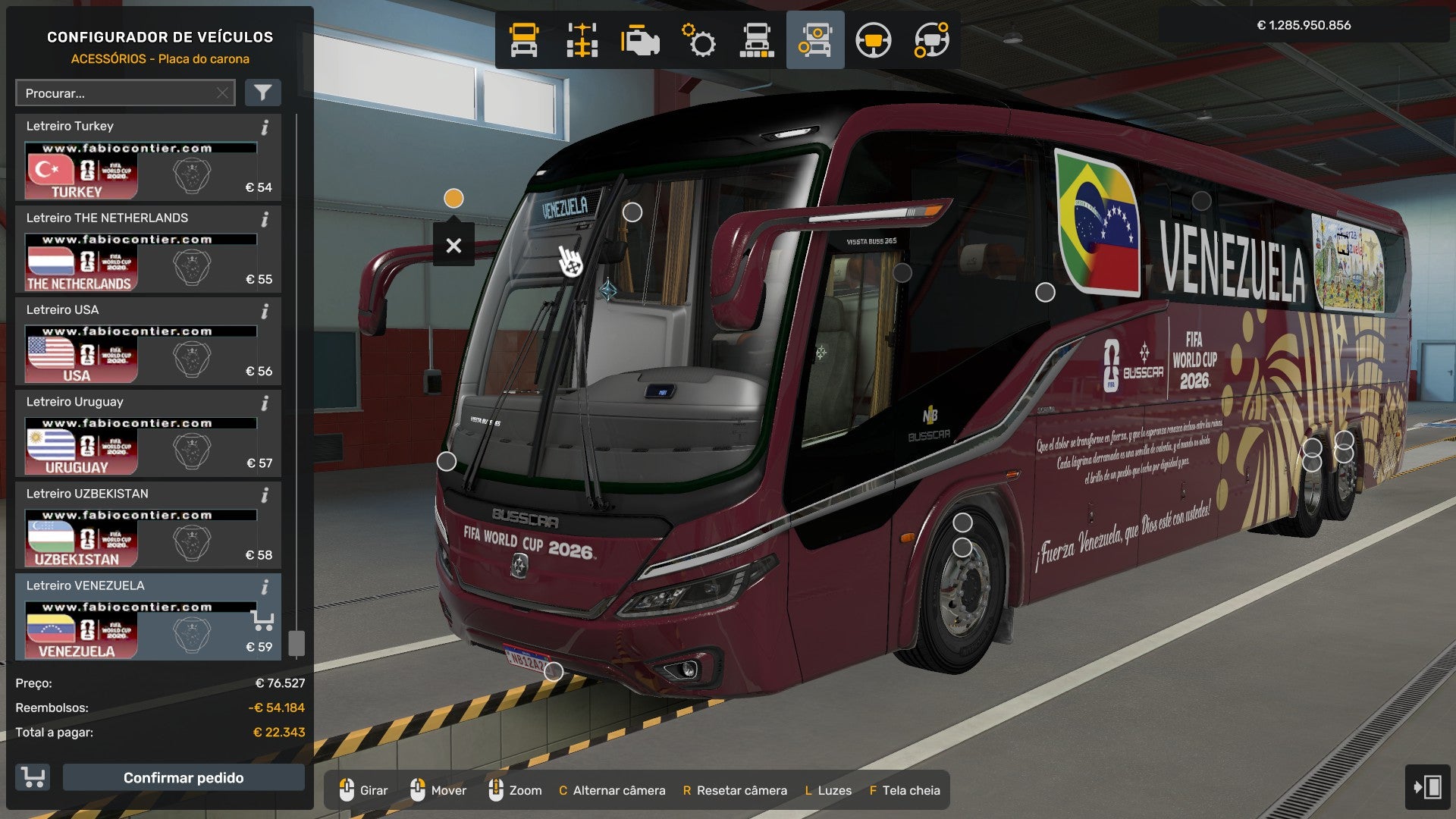 ETS2 NOVO MOD BUSSCAR VISSTA BUSS SCANIA 6X2