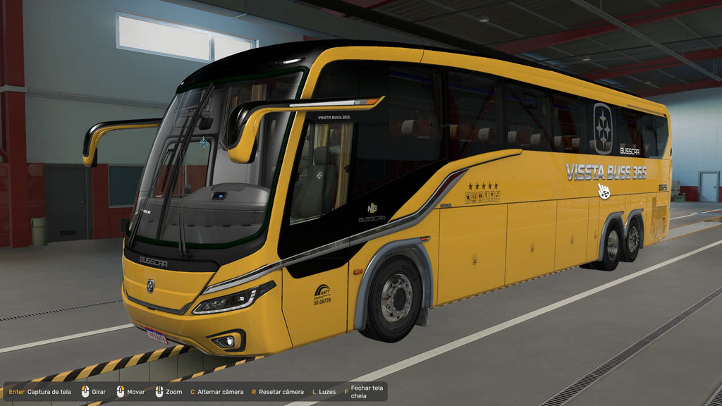 ETS2 NOVO MOD BUSSCAR VISSTA BUSS SCANIA 6X2