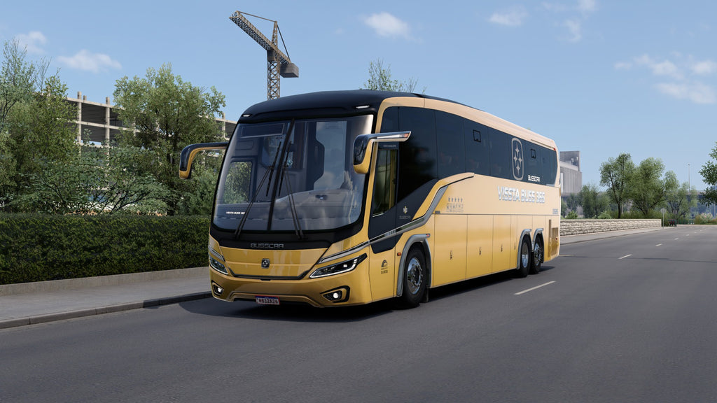 ETS2 NOVO MOD BUSSCAR VISSTA BUSS SCANIA 6X2