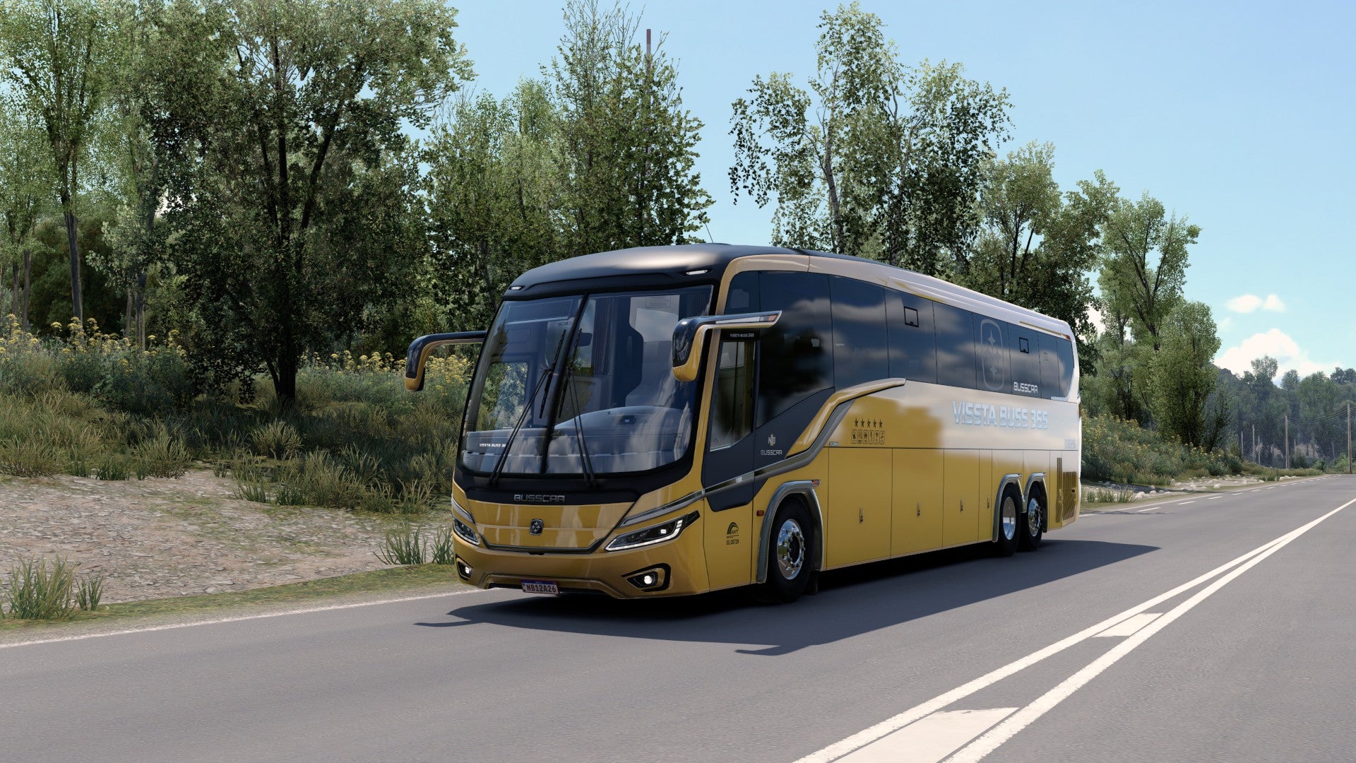 ETS2 NOVO MOD BUSSCAR VISSTA BUSS SCANIA 6X2