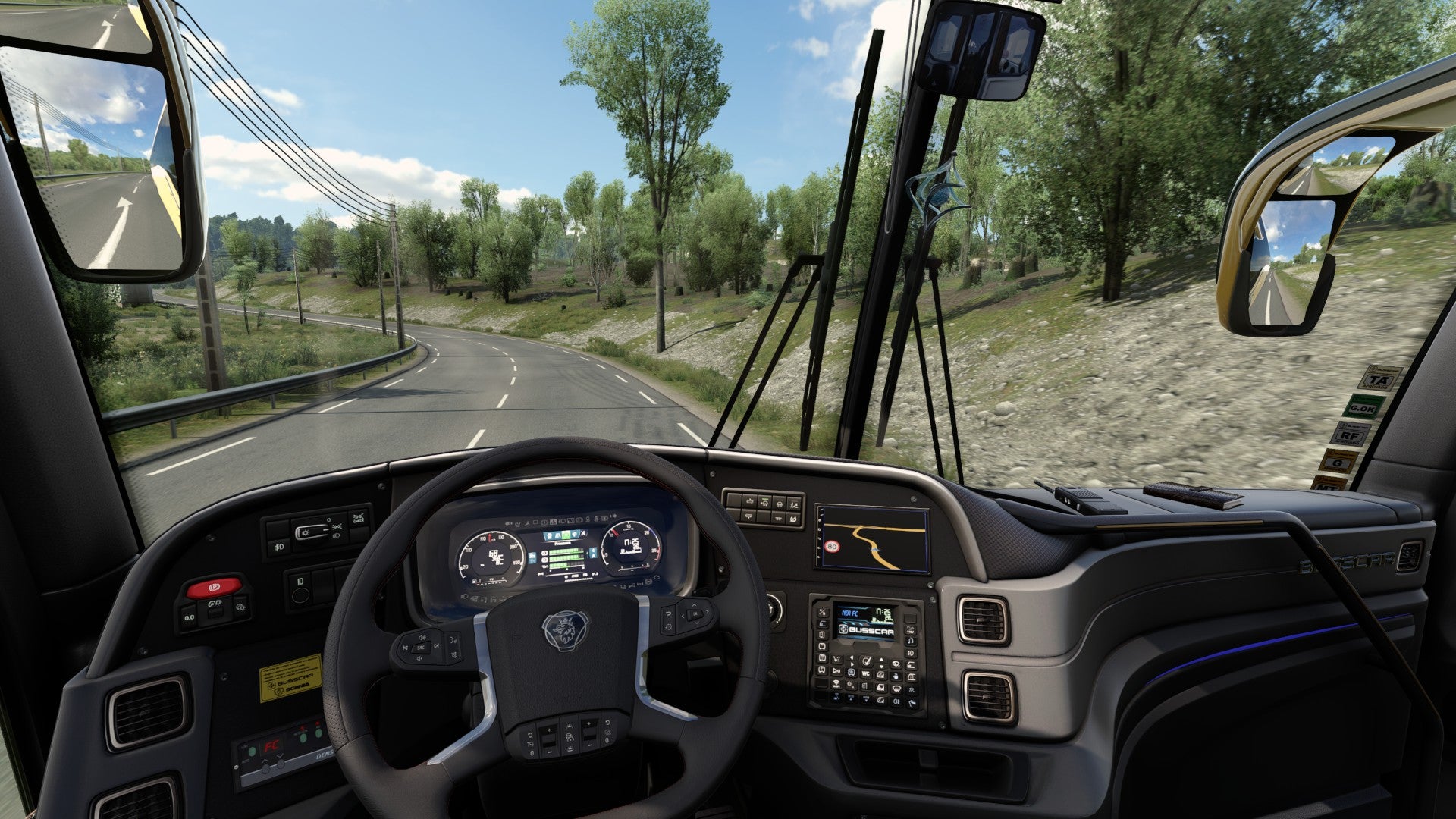 ETS2 NOVO MOD BUSSCAR VISSTA BUSS SCANIA 6X2